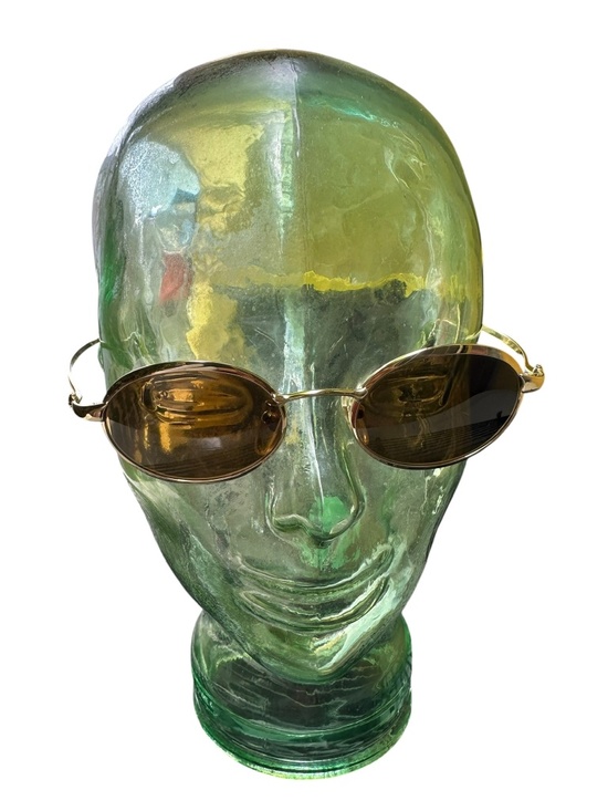 Genuine Vintage VUARNET France 066 Oval Gold Sunglasses Glass Made In France main image 7